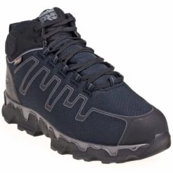 Timberland PRO Boots: Men's Black TB0A1GHM 001 Internal Met Guard Powertrain Sport Boots -Georgia Boot Store timberland a1ghm001 p 01