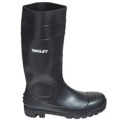 Tingley Boots: Unisex 31151 Black Waterproof 15 Inch PVC Economy Knee Boots -Georgia Boot Store tingley 31151 o 01