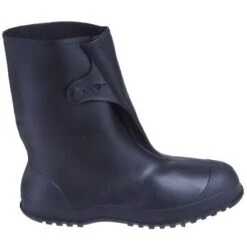 Tingley Boots: Unisex 35121 Black 10 Inch Waterproof Workbrutes PVC Overshoes -Georgia Boot Store tingley 35123 o 01