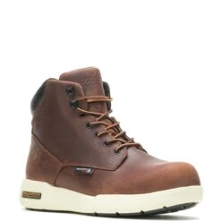 Wolverine Boots: Men's W080036 Peanut Carbon Toe Kickstart Durashocks Carbonmax 6" Work Boot -Georgia Boot Store w080036