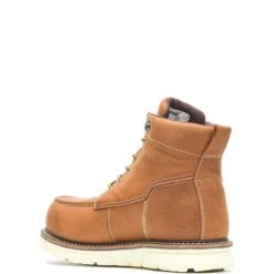 Wolverine Boots: Men's W200051 Tan Soft Toe I-90 Durashocks 6" Work Boot -Georgia Boot Store wbsm w201097 082720 f20 225edit 1