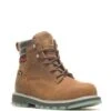 Wolverine Boots: Men's W230012 Sudan Brown Soft Toe Floorhand LX 6" Work Boot -Georgia Boot Store wbsm w231016 050222 s23 045 1