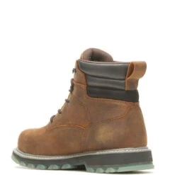 Wolverine Boots: Men's W230012 Sudan Brown Soft Toe Floorhand LX 6" Work Boot -Georgia Boot Store wbsm w231016 050222 s23 225 1