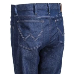 Wrangler Jeans: Men’s Blue Denim 39055 PS Rugged Wear Regular Fit Stretch Jeans -Georgia Boot Store wrangler 39055ps l 01